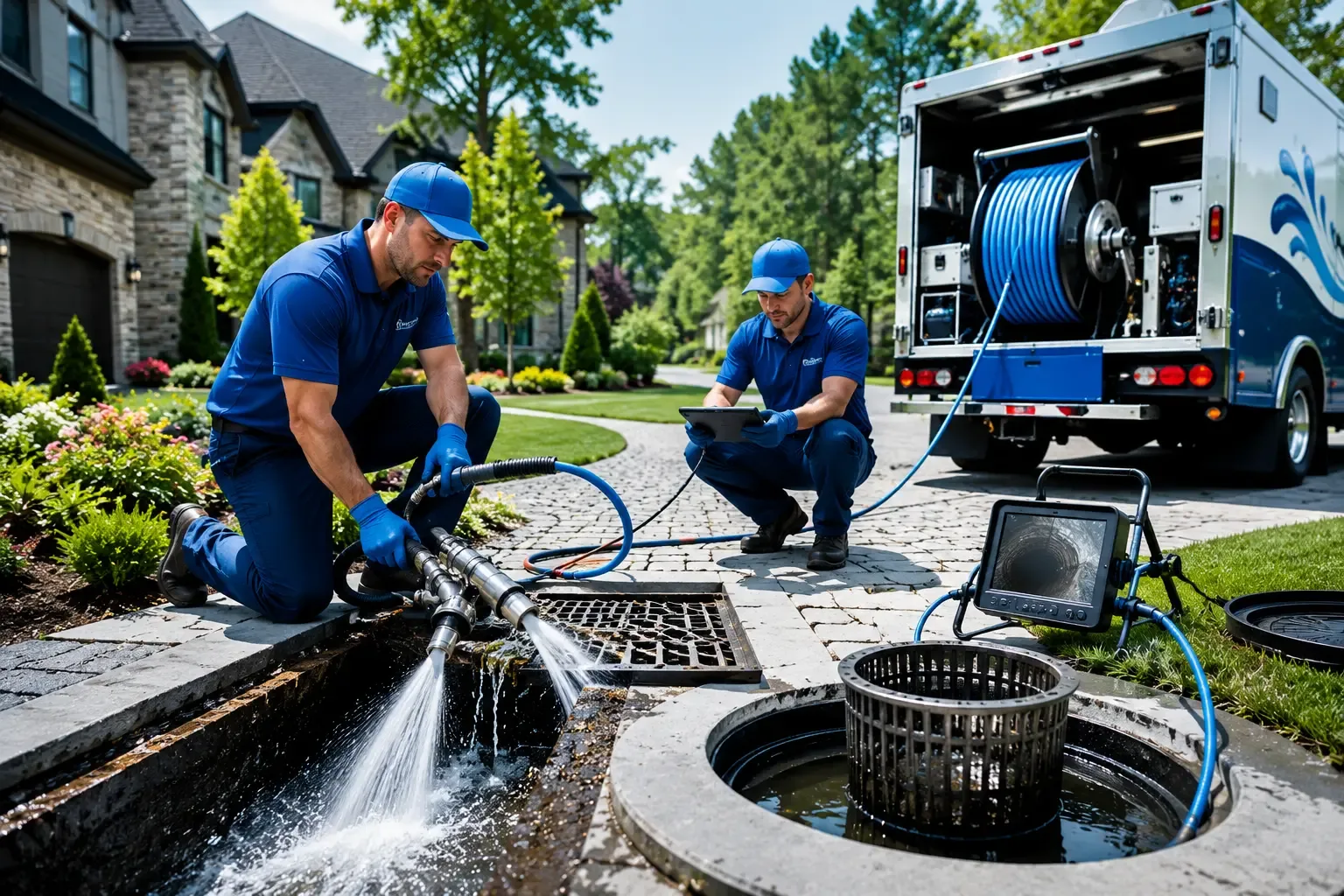 Local outdoor drain cleaning professionals in Adena, OH